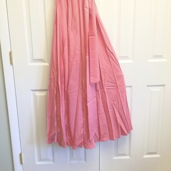 Meghan LA Morning Glory Maxi Dress bubblegum pink Small NWT - Picture 3 of 8